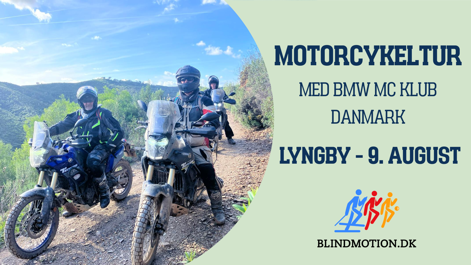 To mænd på motorcykler